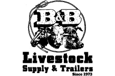 Logo for B&B Livestock Supply and Trailers Logo for B&B Livestock Supply and Trailers